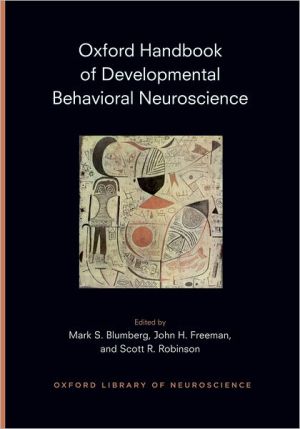 Book Oxford Handbook of Developmental Behavioral Neuroscience (Oxford Handbooks) free