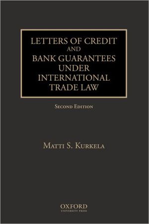 Book Letters of Credit and Bank Guarantees under International Trade Law free