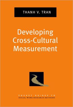 Book Developing Cross-Cultural Measurement (Pocket Guide to Social Work Research Methods) free