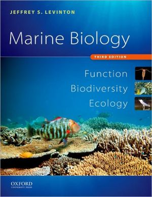 Book Marine Biology: Function, Biodiversity, Ecology free