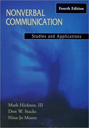 Book Nonverbal Communication: Studies and Applications free