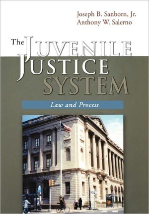 Book The Juvenile Justice System: Law and Process free