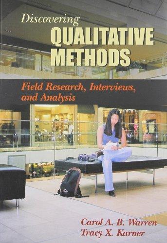 Book Discovering Qualitative Methods: Field Research, Interviews, and Analysis free