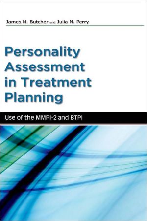 Book Personality Assessment in Treatment Planning: Use of the MMPI-2 and BTPI (Oxford Textbooks in Clinical Psychology) free