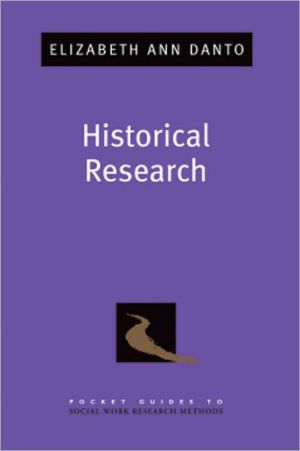 Book Historical Research (Pkt Gd To Social Work Research Methods) (Pocket Guide to Social Work Research Methods) free