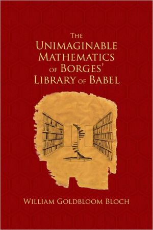 Book The Unimaginable Mathematics of Borges' Library of Babel free