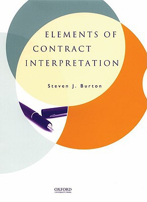 Book Elements of Contract Interpretation free