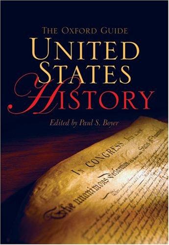 Book The Oxford Guide United States History free