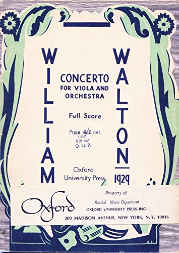 Book Concerto for viola and orchestra / Study score free