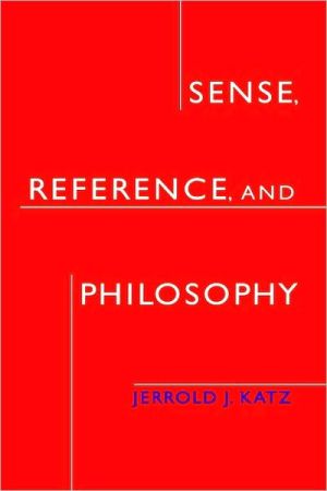 Book Sense, Reference, and Philosophy free