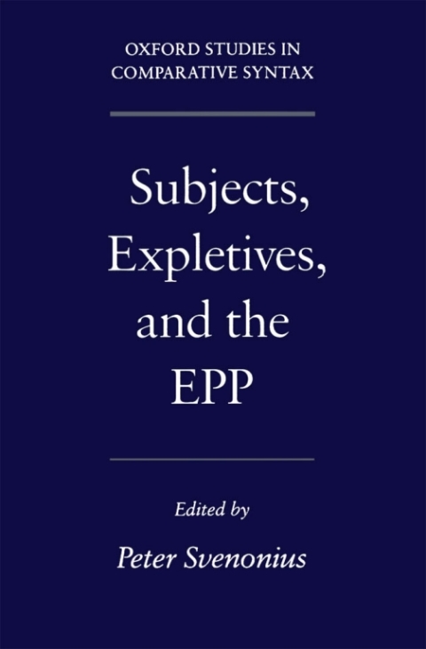 Book Subjects, Expletives, and the EPP free