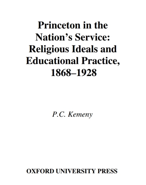 Book Princeton in the Nation's Service free