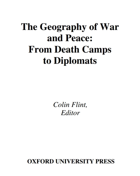 Book The Geography of War and Peace free