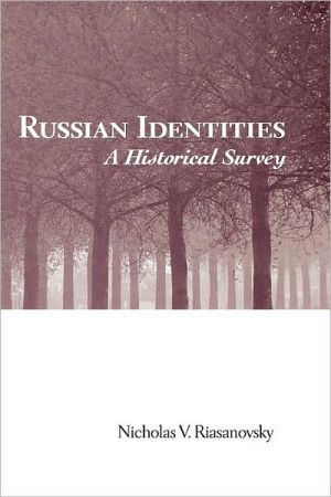 Book Russian Identities: A Historical Survey free