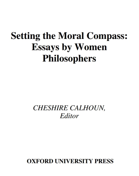 Book Setting the Moral Compass free