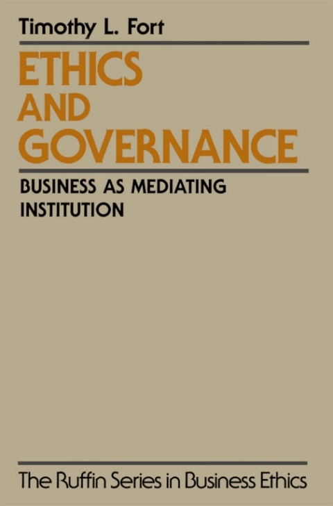 Book Ethics and Governance free