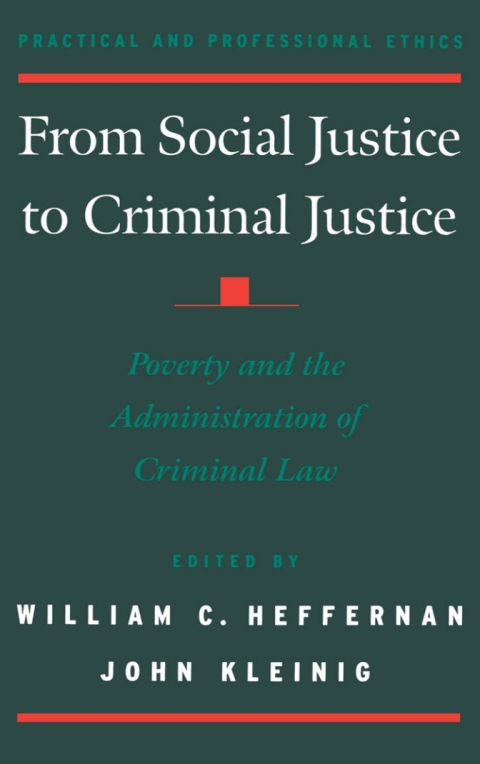 Book From Social Justice to Criminal Justice free