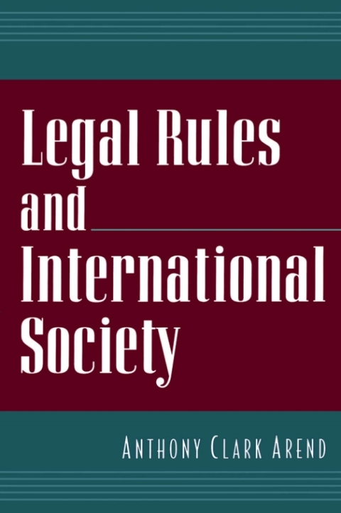 Book Legal Rules and International Society free