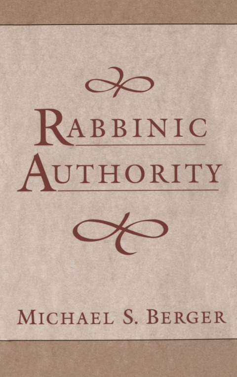 Book Rabbinic Authority free