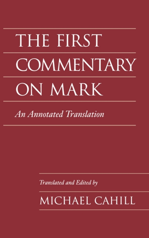 Book The First Commentary on Mark free