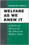 Book Welfare As We Knew It: A Political History of the American Welfare State free