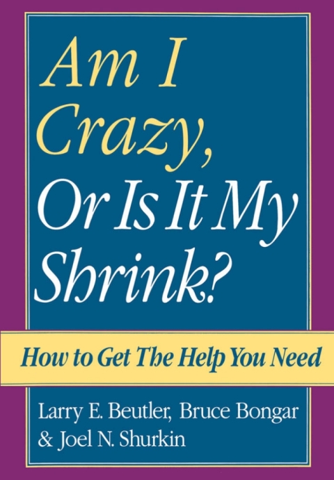Book Am I Crazy, or Is It My Shrink? free