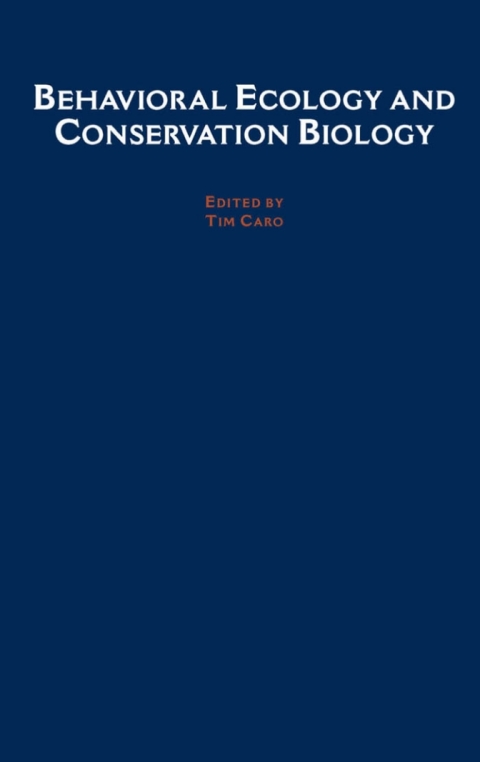 Book Behavioral Ecology and Conservation Biology free