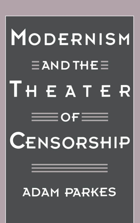 Book Modernism and the Theater of Censorship free