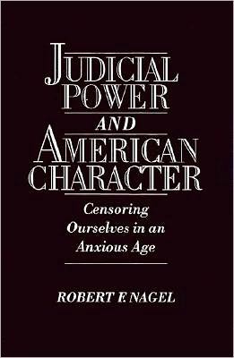 Book Judicial Power and American Character free