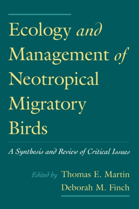 Book Ecology and Management of Neotropical Migratory Birds free