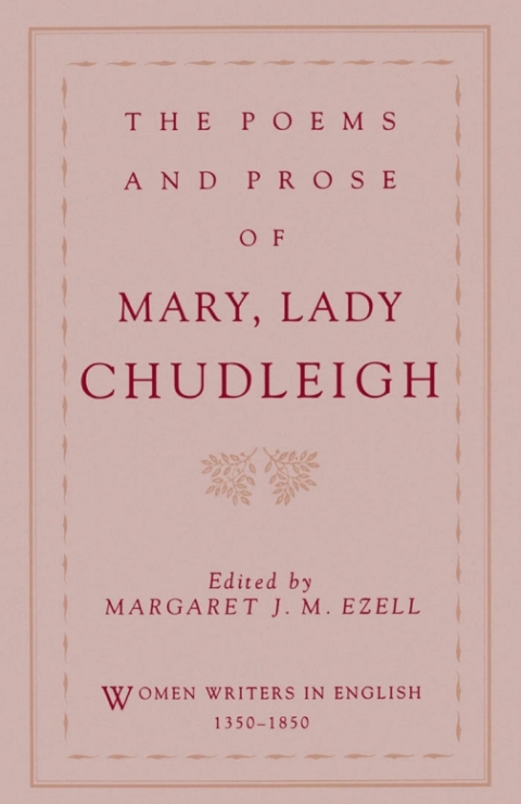 Book The Poems and Prose of Mary, Lady Chudleigh free