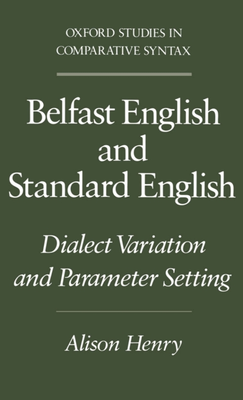 Book Belfast English and Standard English free