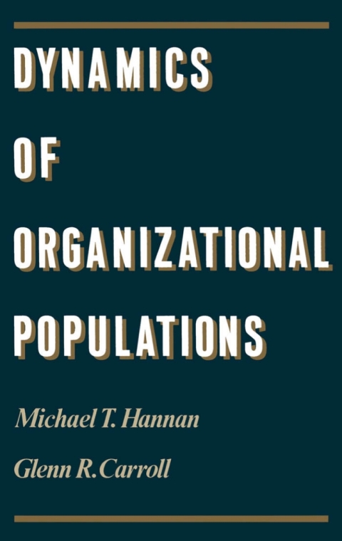 Book Dynamics of Organizational Populations free