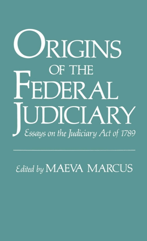 Book Origins of the Federal Judiciary free