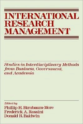 Book International Research Management free