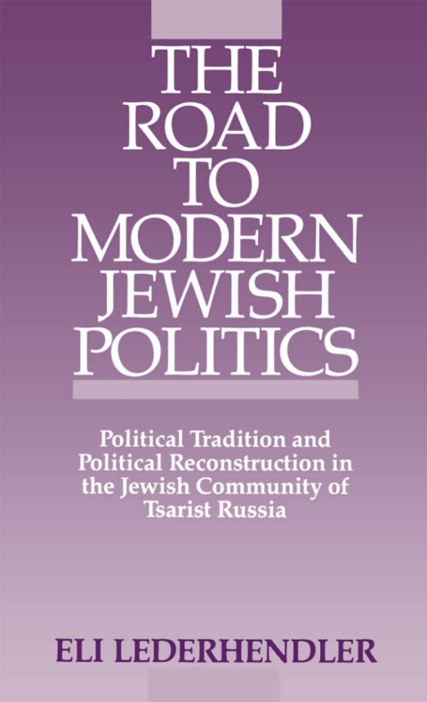 Book The Road to Modern Jewish Politics free