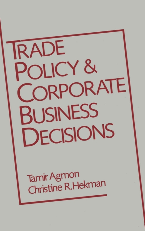 Book Trade Policy and Corporate Business Decisions free