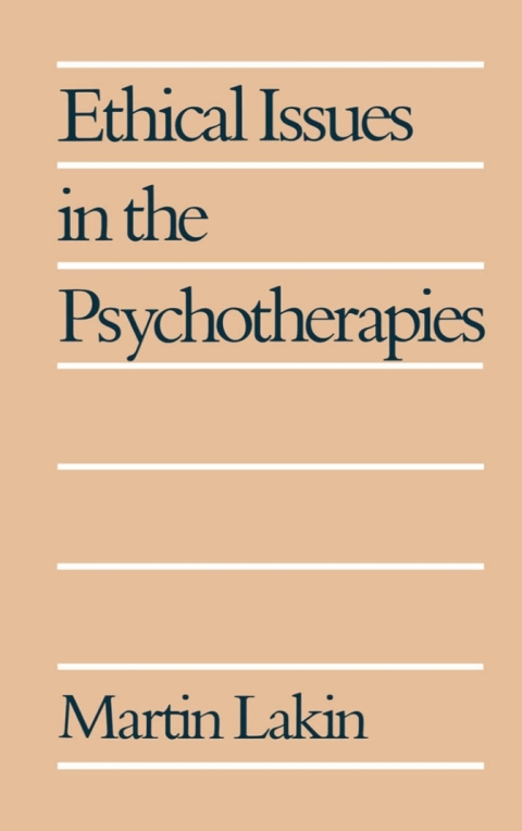 Book Ethical Issues in the Psychotherapies free