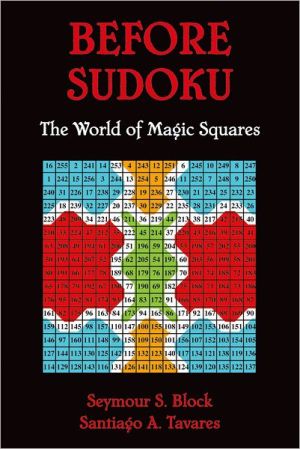 Book Before Sudoku: The World of Magic Squares free