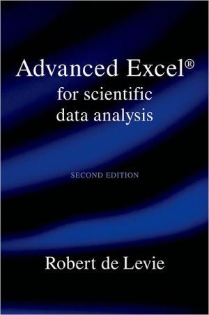 Book Advanced Excel for Scientific Data Analysis free