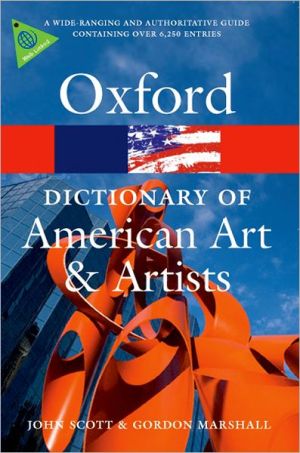 Book Oxford Dictionary of American Art and Artists (Oxford Quick Reference) free