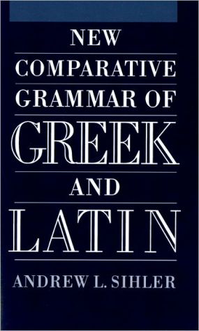 Book New Comparative Grammar of Greek and Latin free