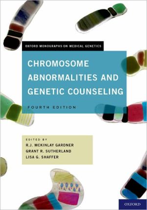 Book Chromosome Abnormalities and Genetic Counseling (Oxford Monographs on Medical Genetics) free