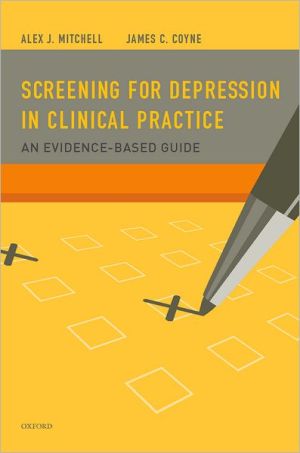 Book Screening for Depression in Clinical Practice: An Evidence-Based Guide free