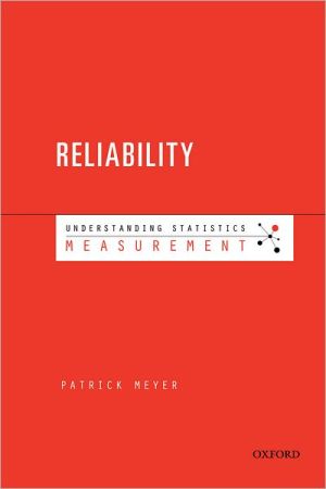 Book Reliability: Understanding Statistics Measurement free