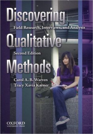 Book Discovering Qualitative Methods: Field Research, Interviews, and Analysis free
