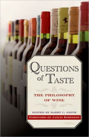 Book Questions of Taste: The Philosophy of Wine free
