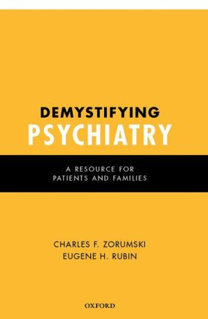 Book Demystifying Psychiatry: A Resource for Patients and Families free