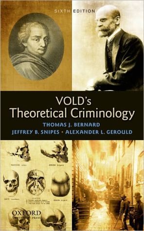 Book Vold's Theoretical Criminology free