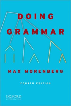 Book Doing Grammar: Fourth Edition free